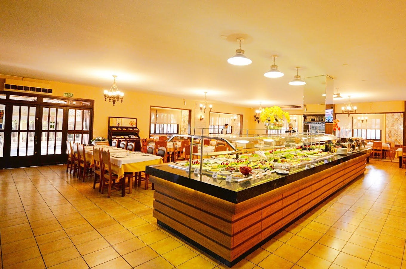 Churrascaria Búfalo Branco: rodízio